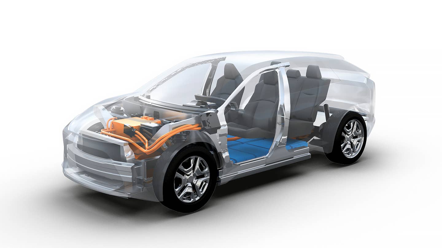 丰田和斯巴鲁联手打造电动汽车平台