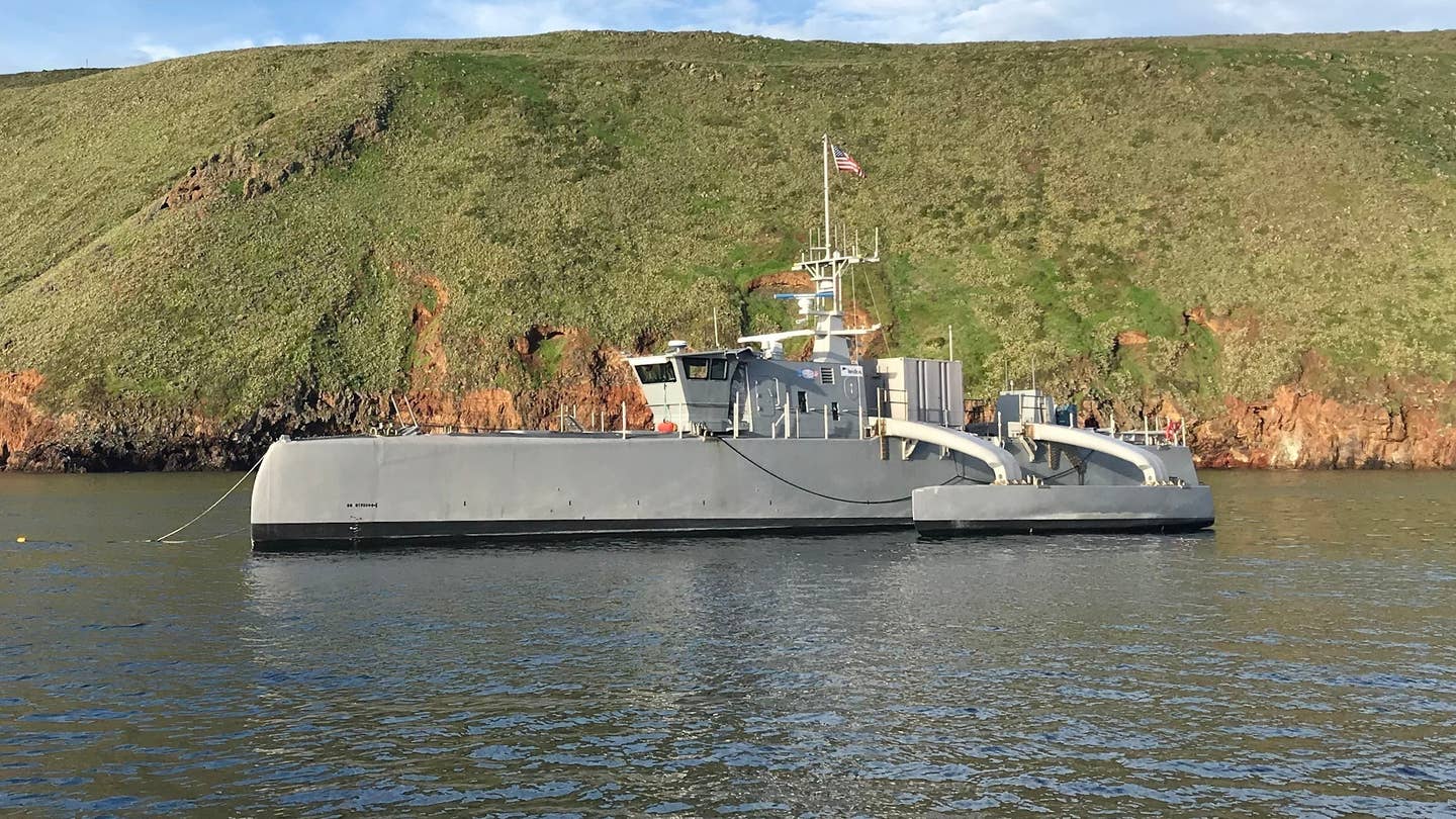 白宫要求海军在其雄心勃勃的355舰队计划中加入新的无人舰艇