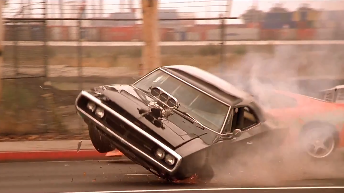 以下是在《速度与激情》电影中被摧毁的汽车数量
