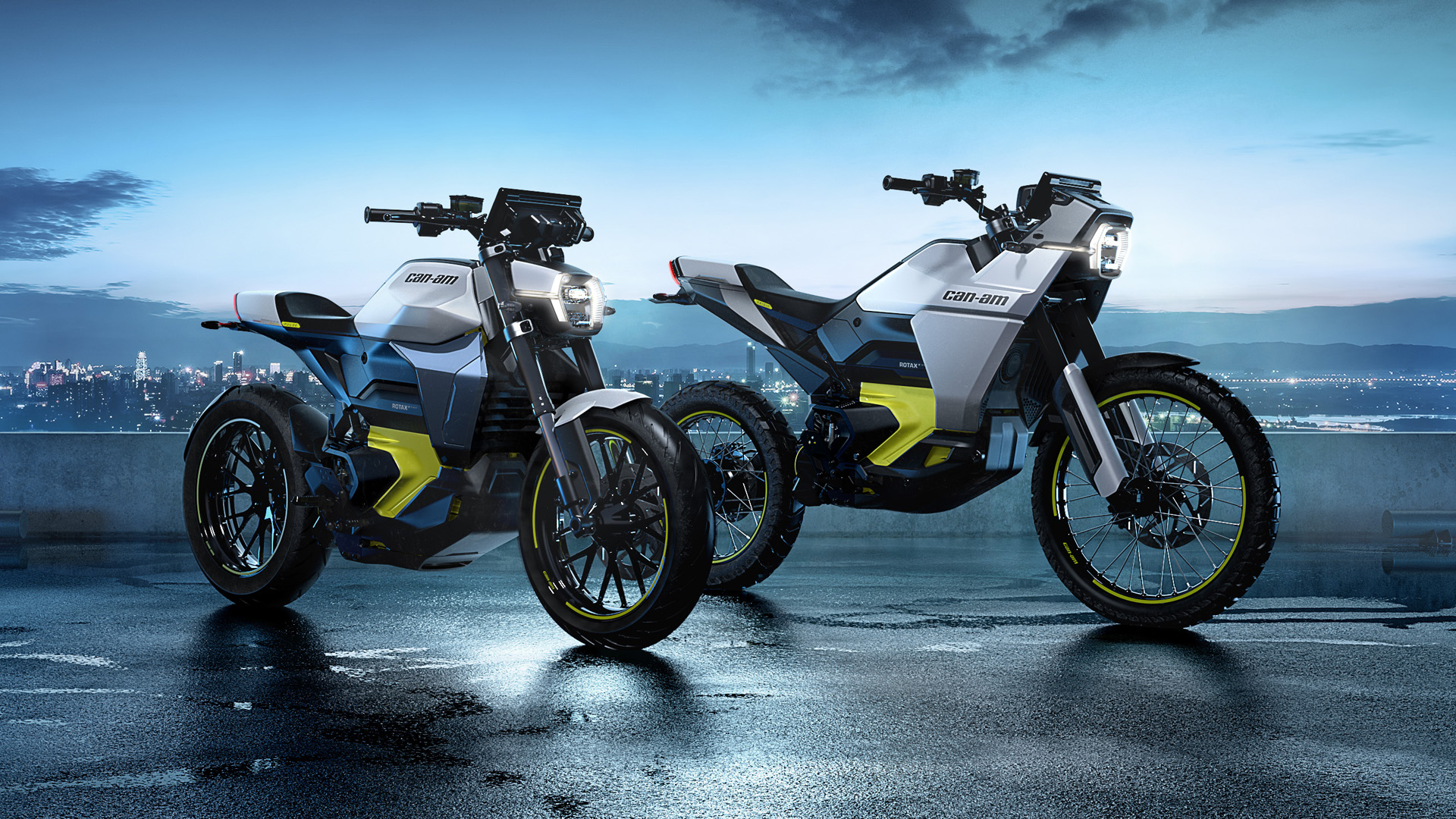 几十年后，Can-Am将重新生产全电动摩托车