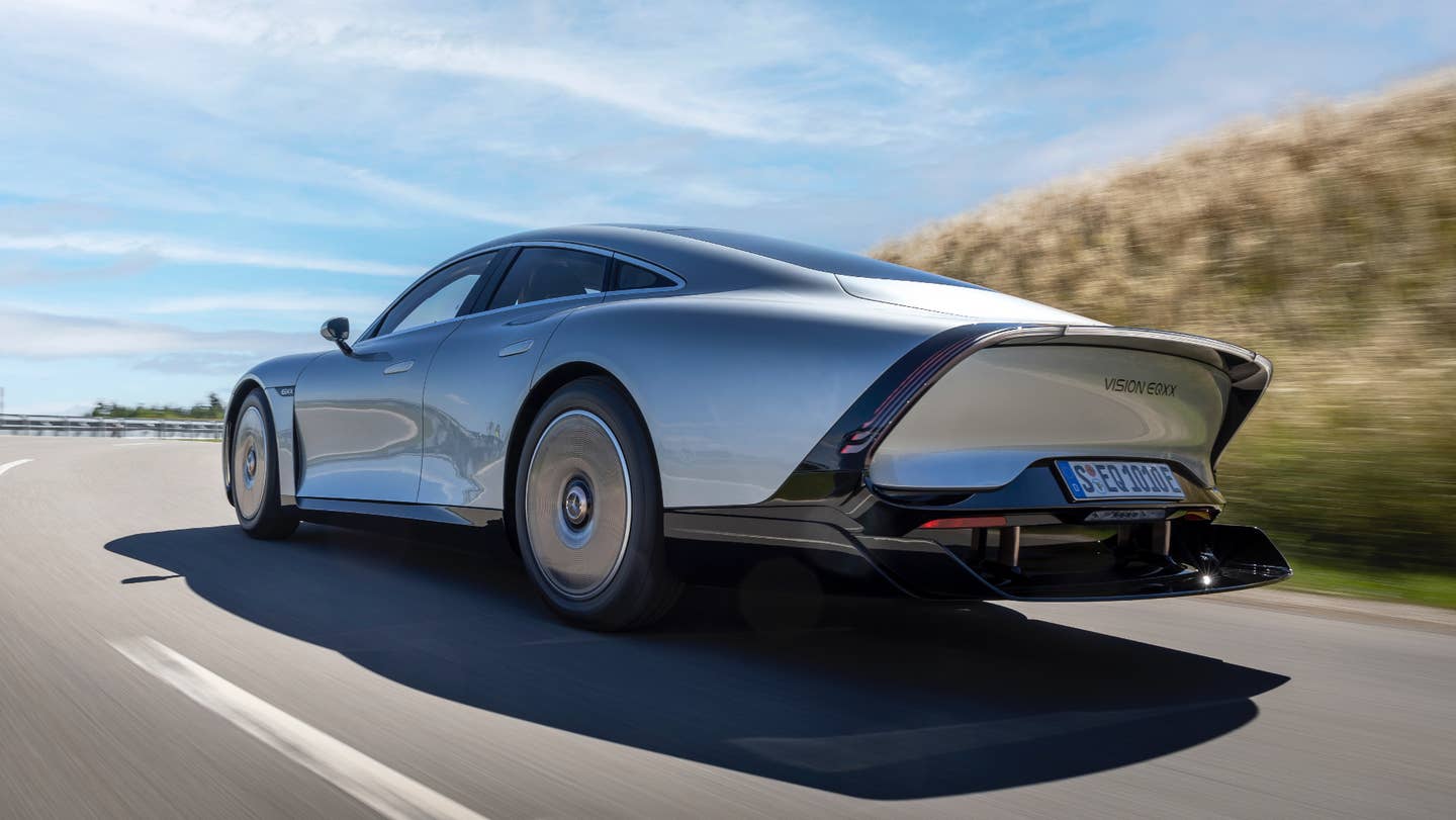 梅赛德斯汽车将在“2到3年”内采用Vision EQXX概念车的技术