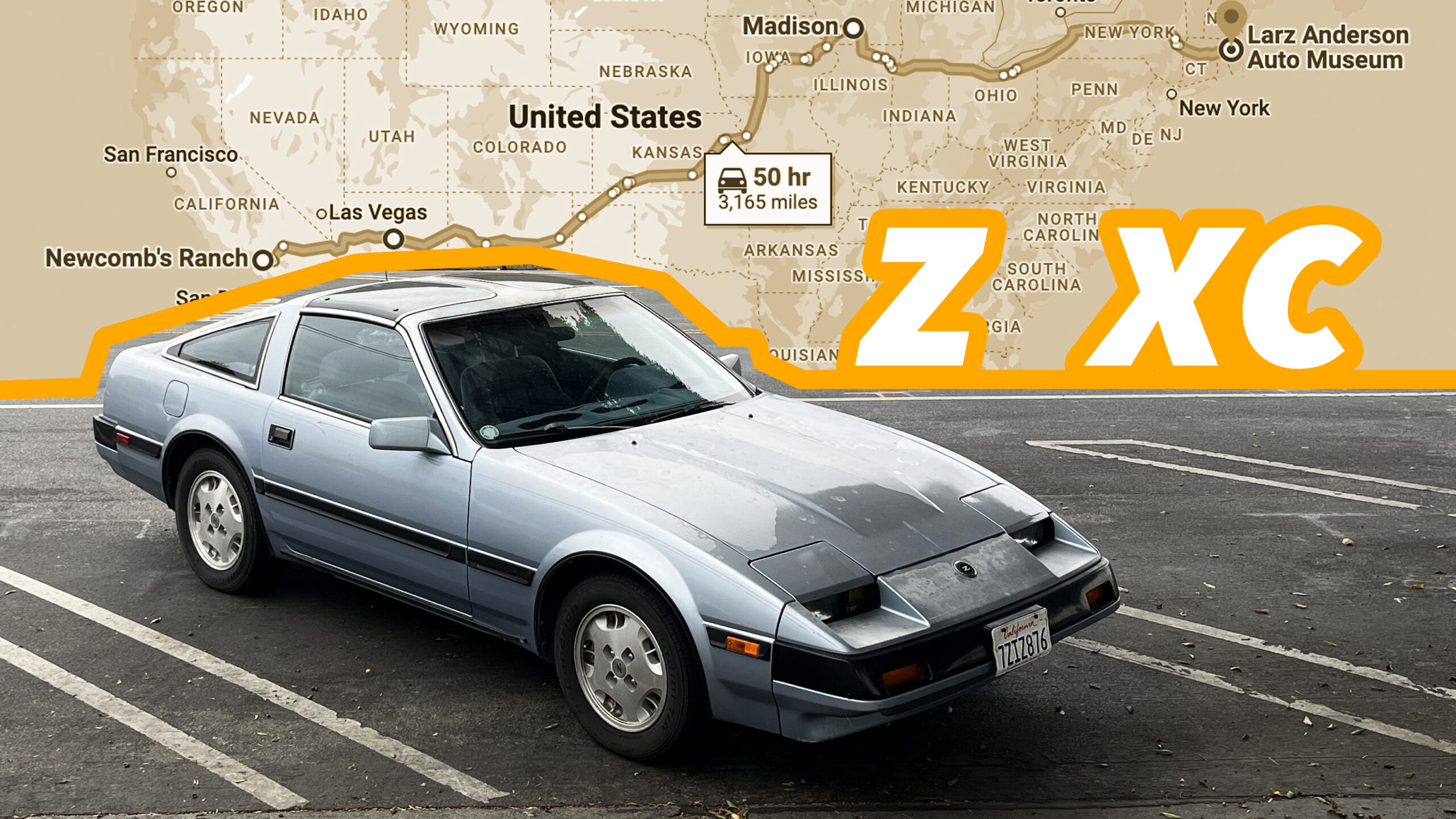 我的1984年日产300ZX在储存了一年之后正试图穿越美国