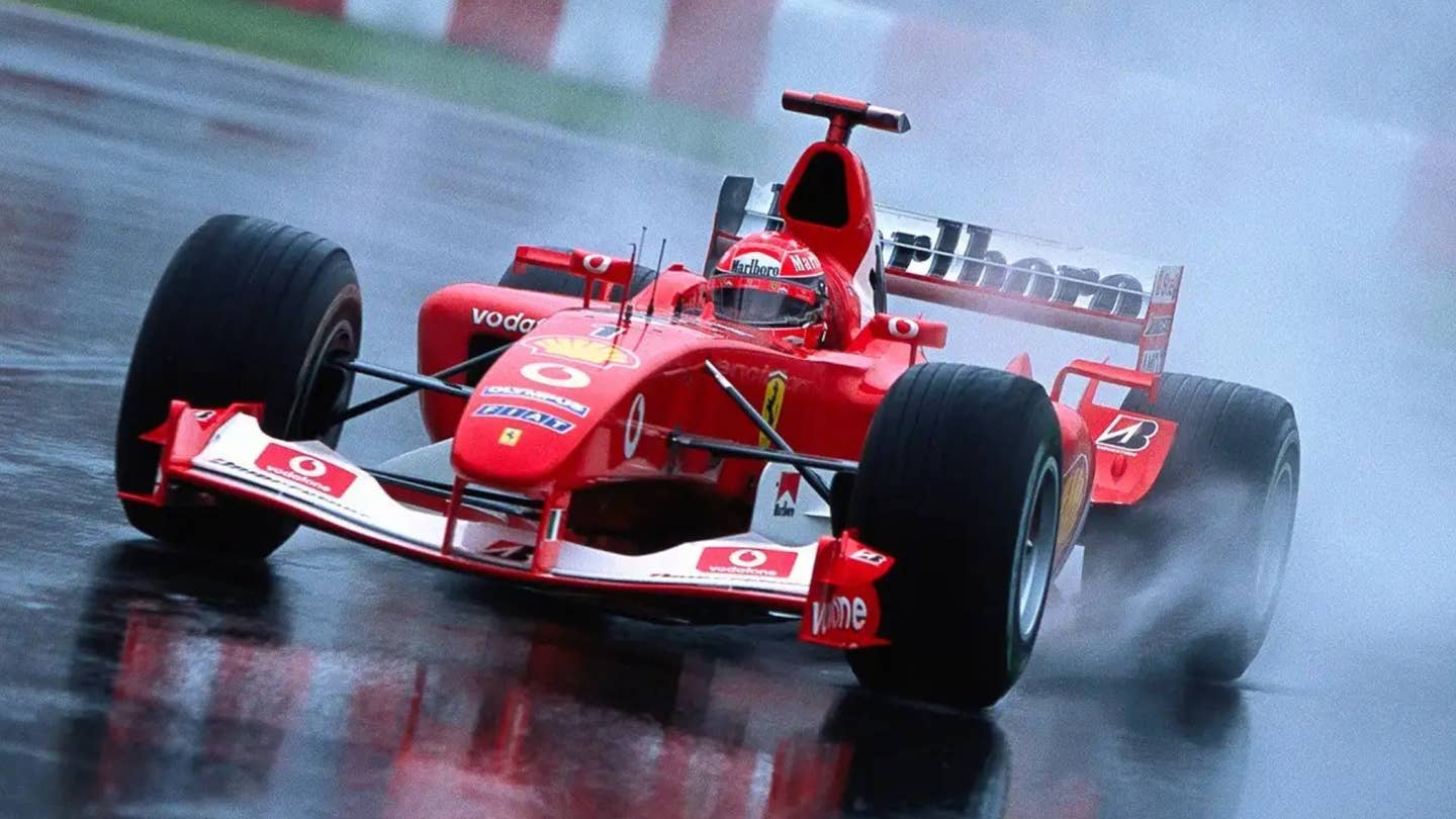 迈克尔·舒马赫的2003年冠军法拉利F1赛车以1480万美元的天价售出