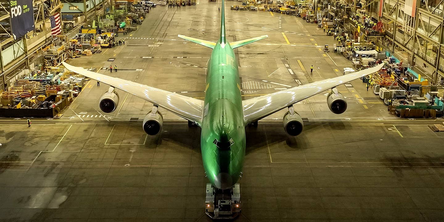 世界上最后一架波音747已经建成