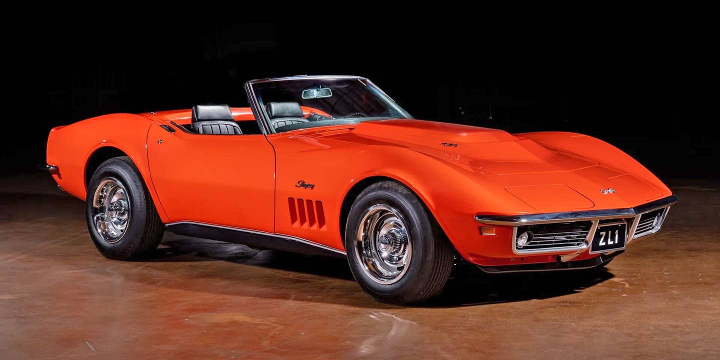 1969年，雪佛兰Corvette Stingray ZL-1可能成为有史以来最昂贵的Vette