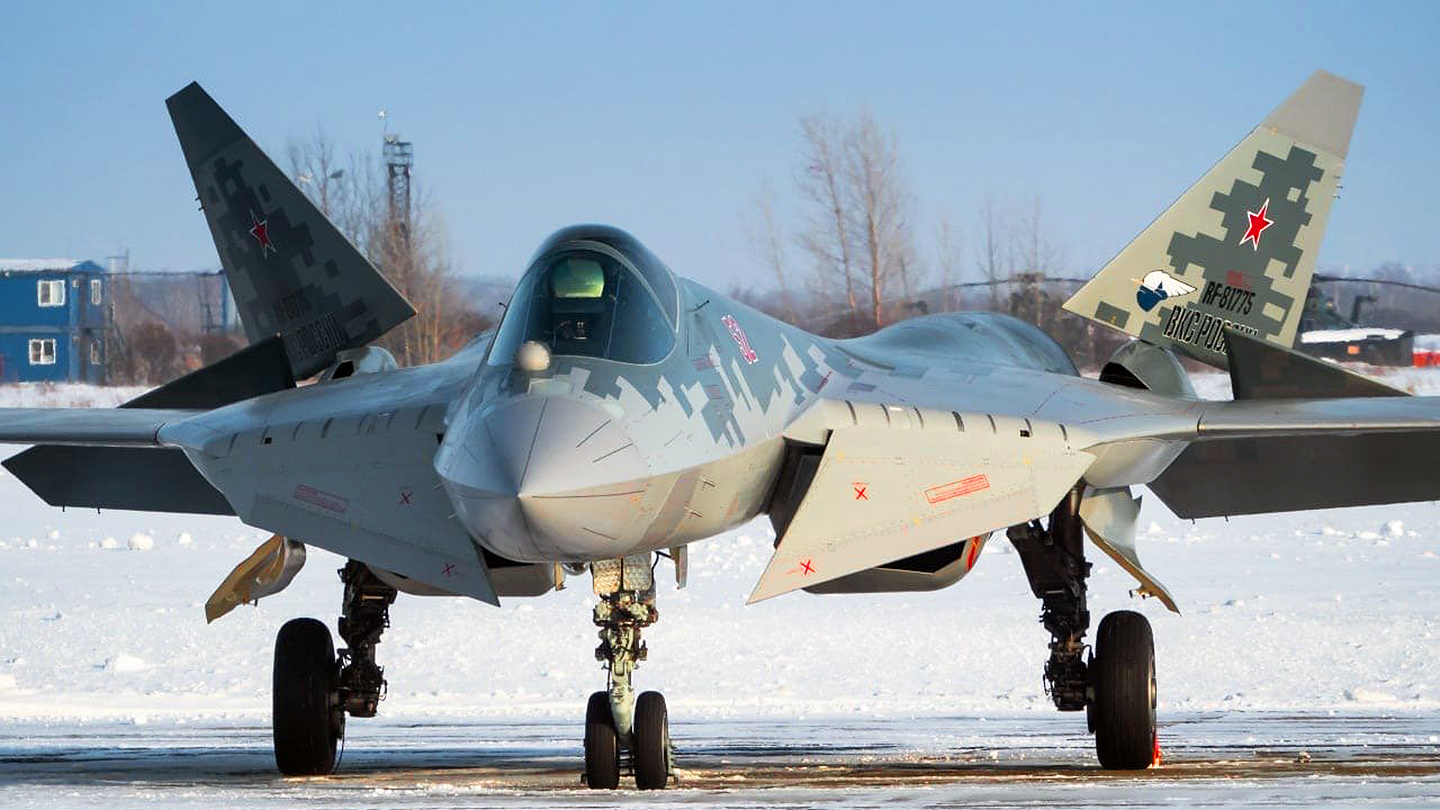 苏-57重罪犯战斗机正在飞行乌克兰战斗任务:英国情报
