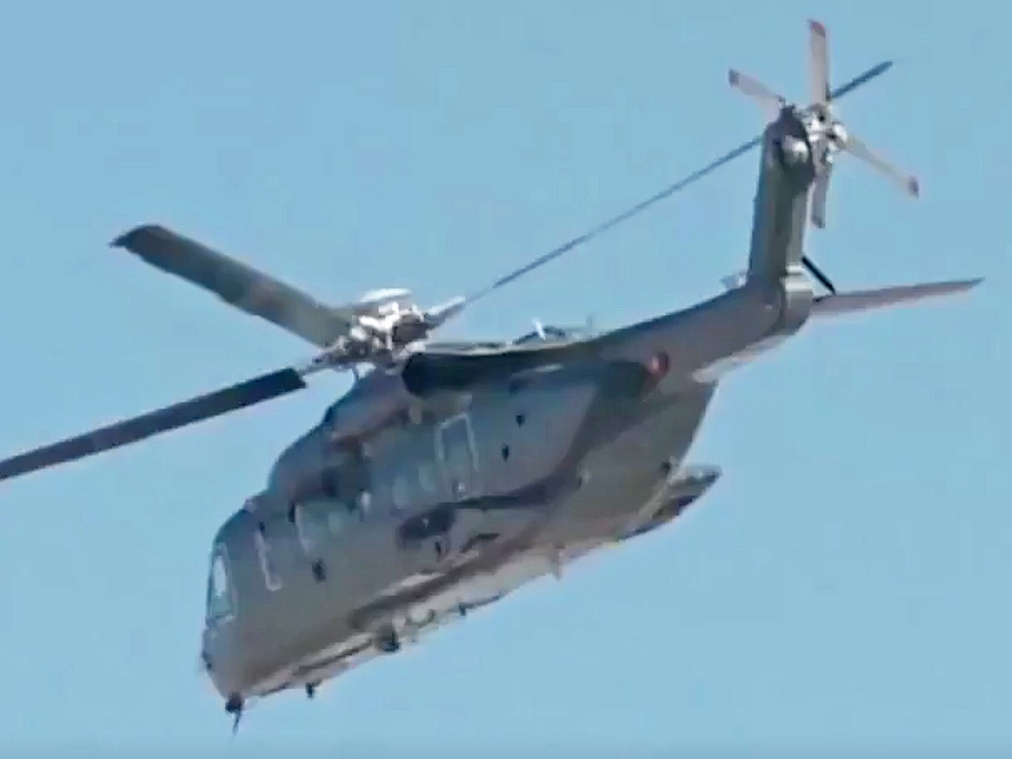 在叙利亚拉卡附近再次发现S-92神秘直升机