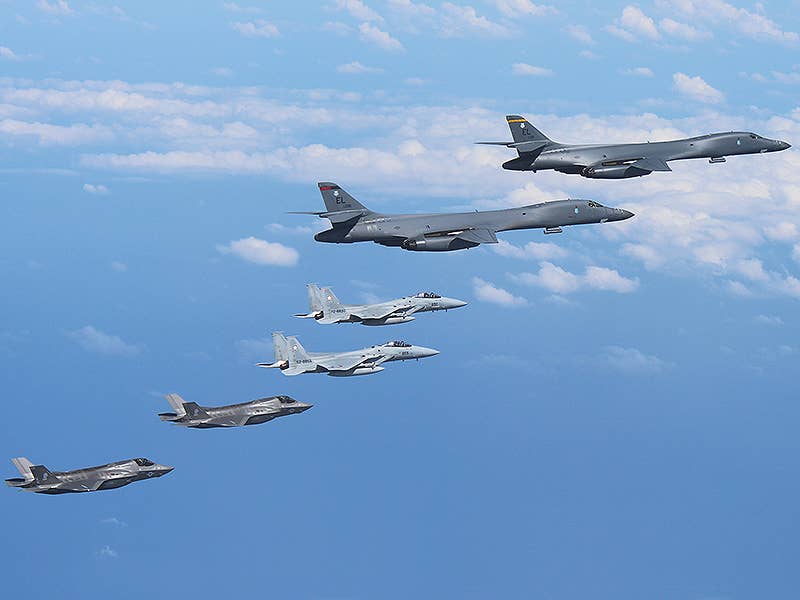 美国试图用f -35战斗机在朝鲜半岛展示武力