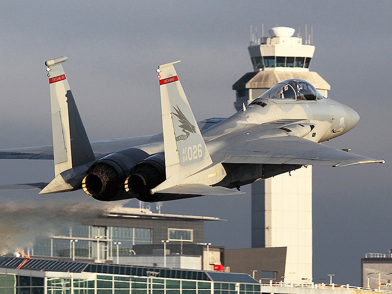 据报道，美国可能向台湾提供租赁的F-15C鹰式战斗机