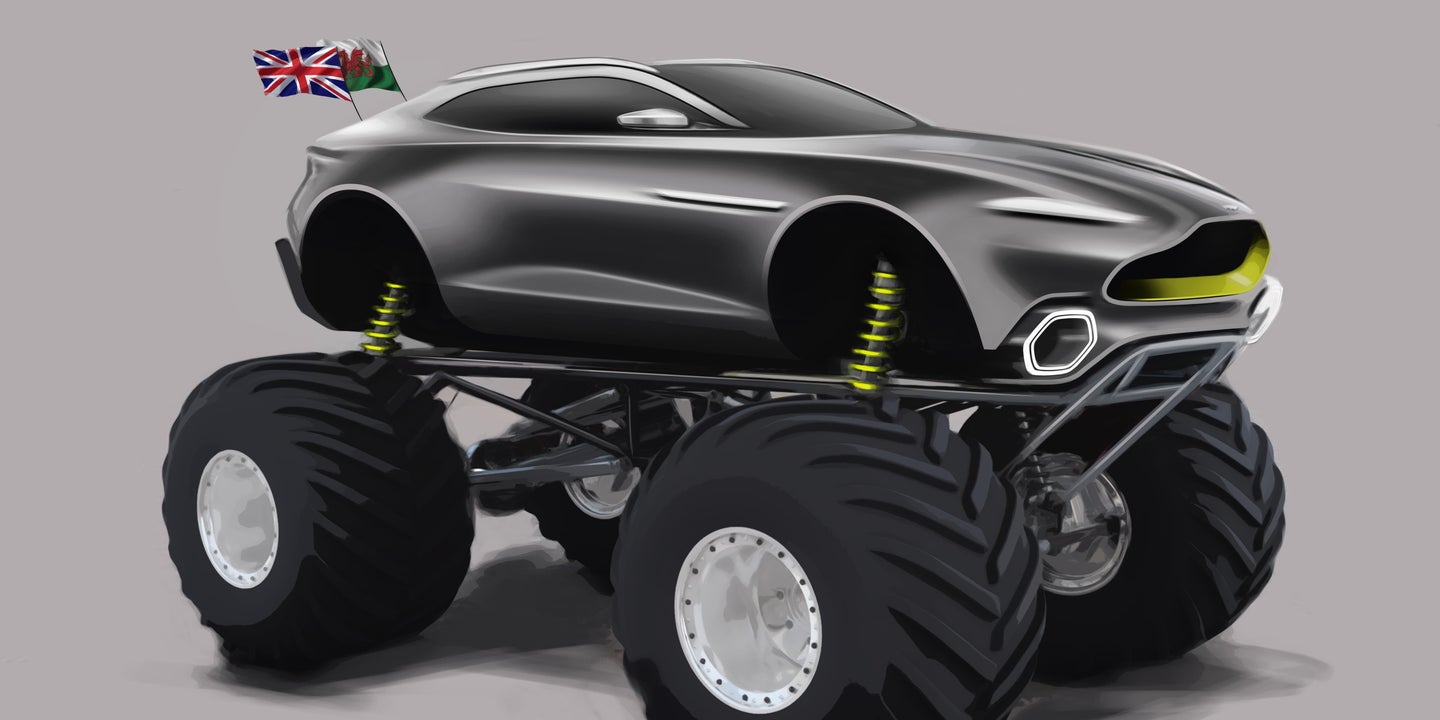阿斯顿·马丁推出“斯巴达计划”怪物卡车计划