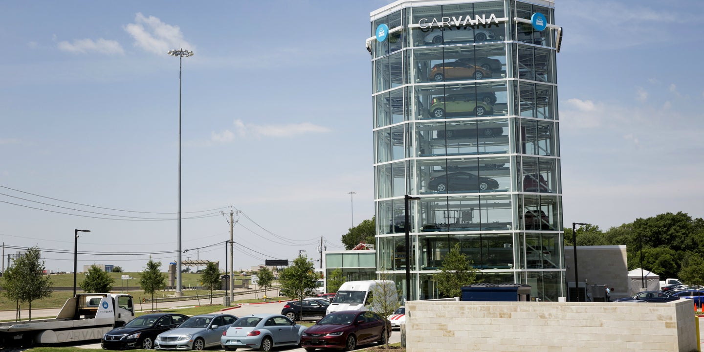 Carvana在马里兰州盖瑟斯堡开设汽车“自动售货机”
