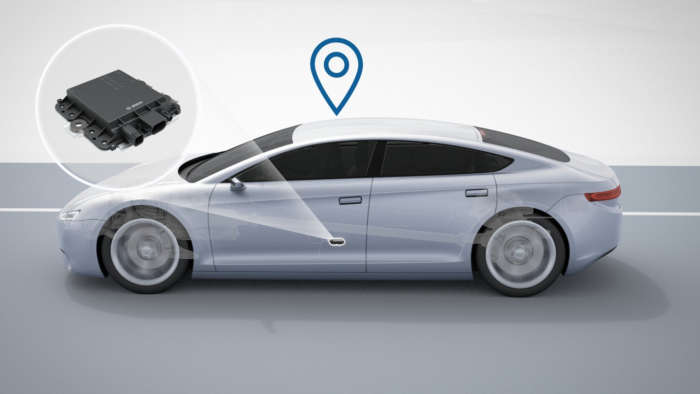 极其精确的博世传感器将有助于更准确地自动驾驶汽车导航道路