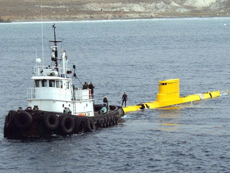 这艘美国海军“黄色潜艇”是一个形状像朝鲜潜艇的目标