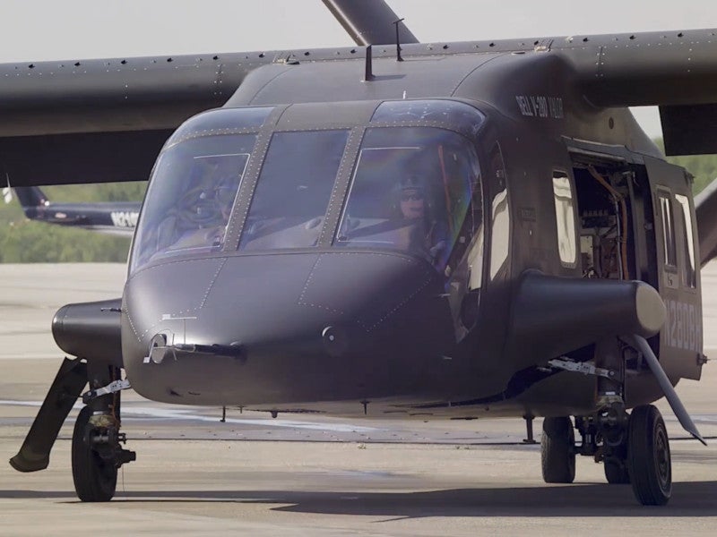 洛克希德公司在贝尔公司的V-280英勇战斗机上测试了类似f -35的x射线视觉系统