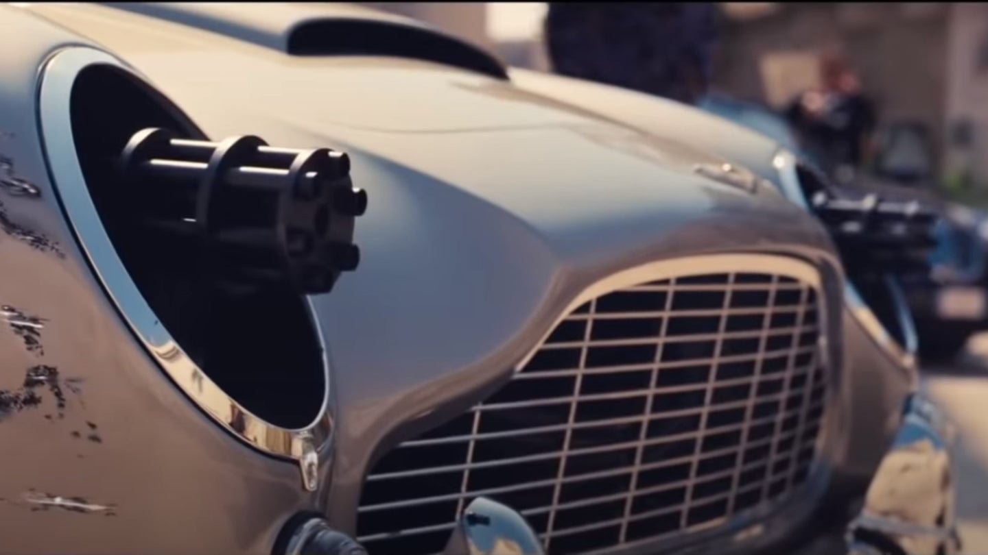 新的007无暇赴死预告片给了我们更多我们喜欢的东西:詹姆斯邦德汽车