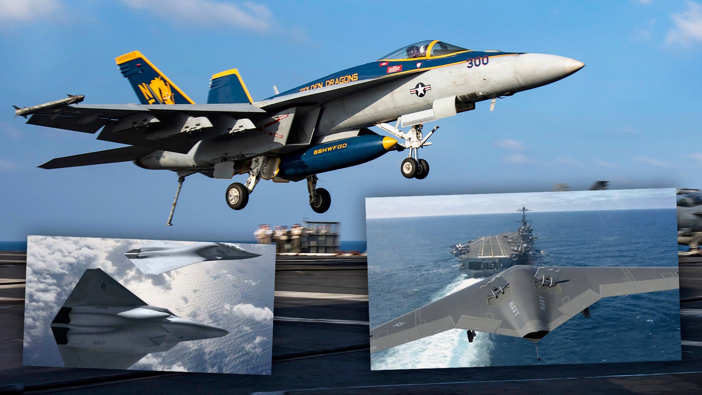 美国海军航空兵司令为未来搭载无人机的航母描绘了宏伟愿景