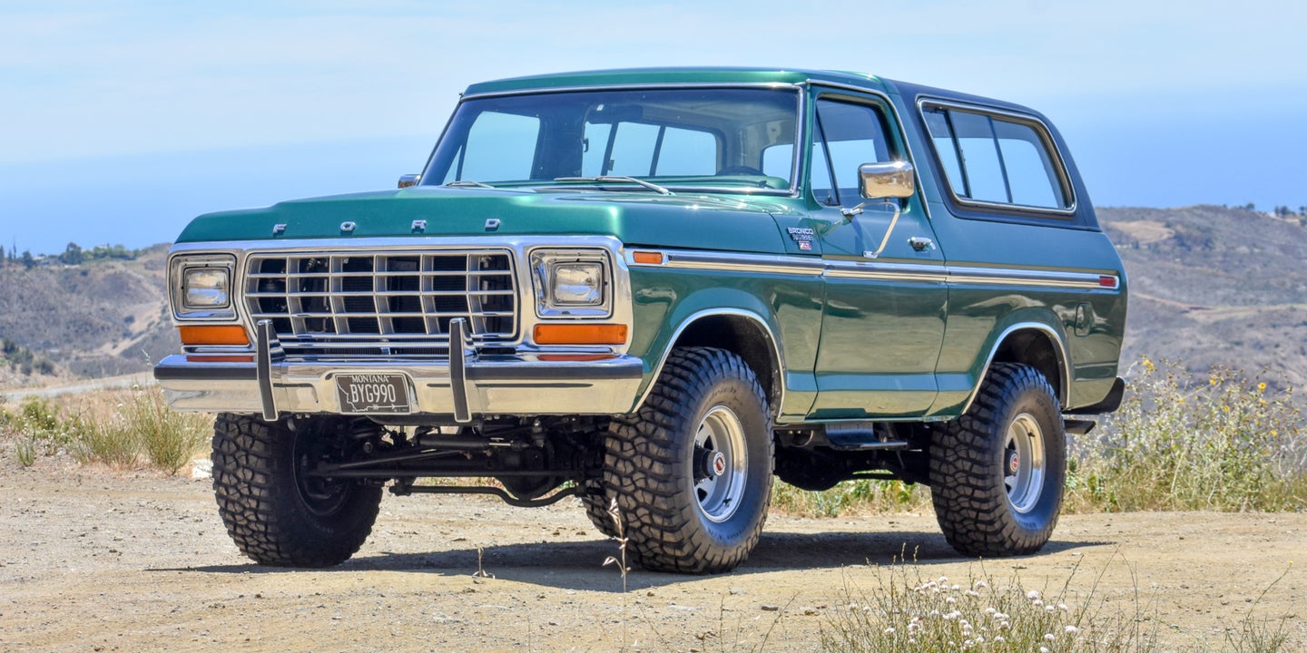 郊狼引擎的1979年福特野马以21.3万美元的价格售出