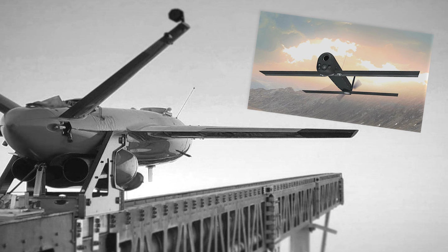 奎托斯的新型空狼战斗无人机已经在飞行中发射了弹簧刀片游荡弹药