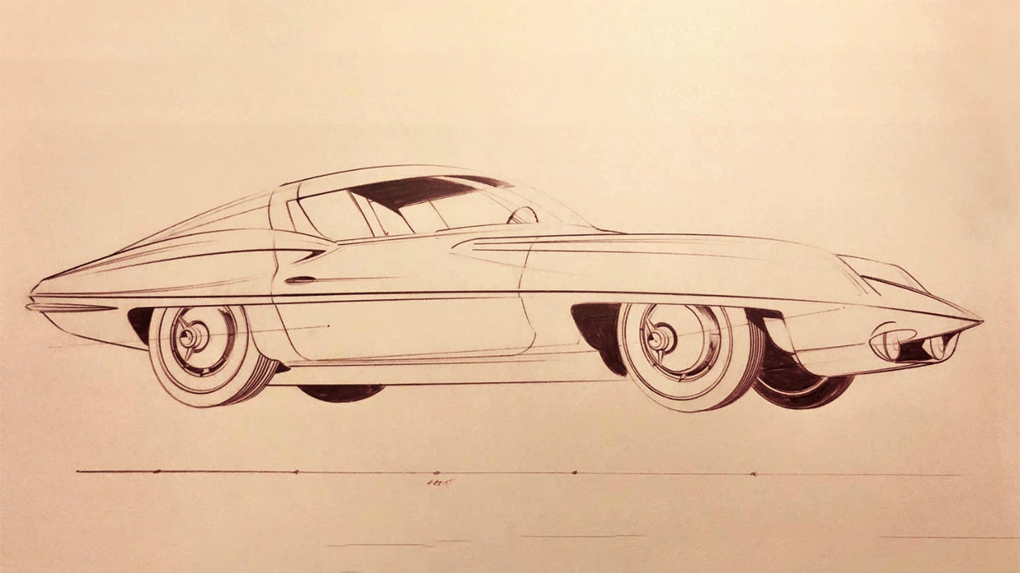未完成的事业:设计传奇皮特·布洛克将他的C2克尔维特愿景作为电动汽车带回来