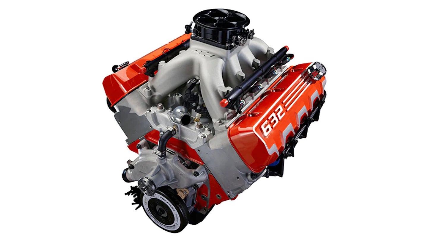 雪佛兰1000马力10.4升的发动机比V8的科迈罗还要贵