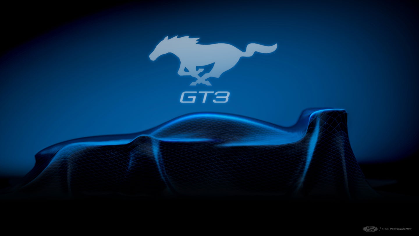 5.0L V8福特野马GT3赛车将在2024年与IMSA轻型巡洋舰比赛