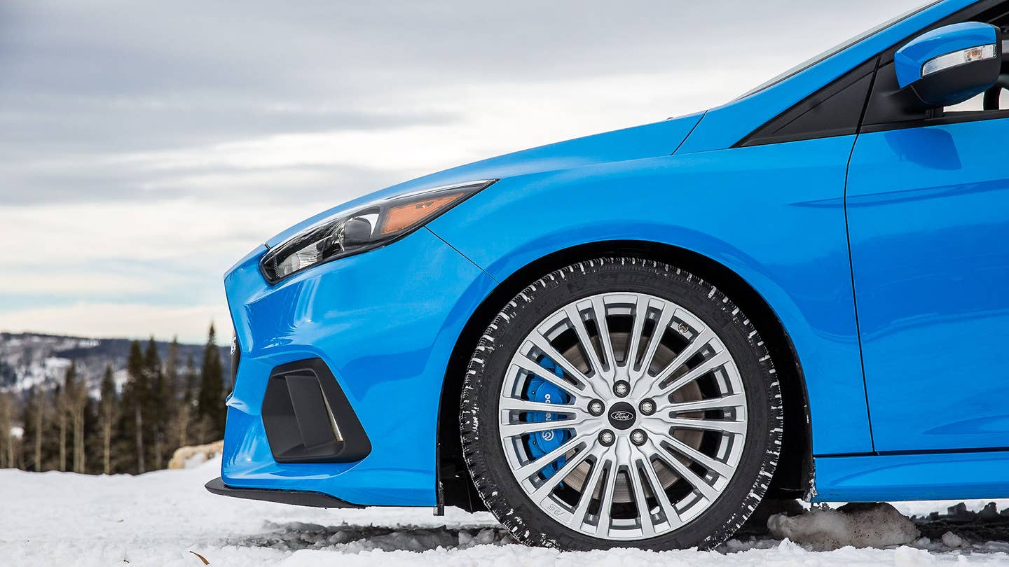 福特福克斯RS将首次提供工厂冬季轮胎