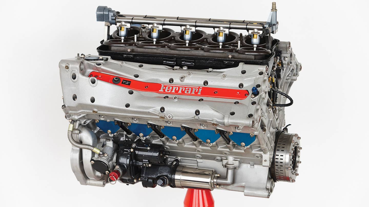 苏富比拍卖的法拉利F1引擎有5个用处