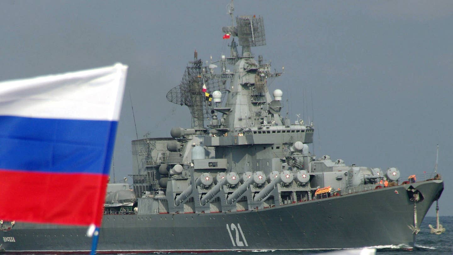 沉没的莫斯科号可能是40年来最大的海军战斗损失