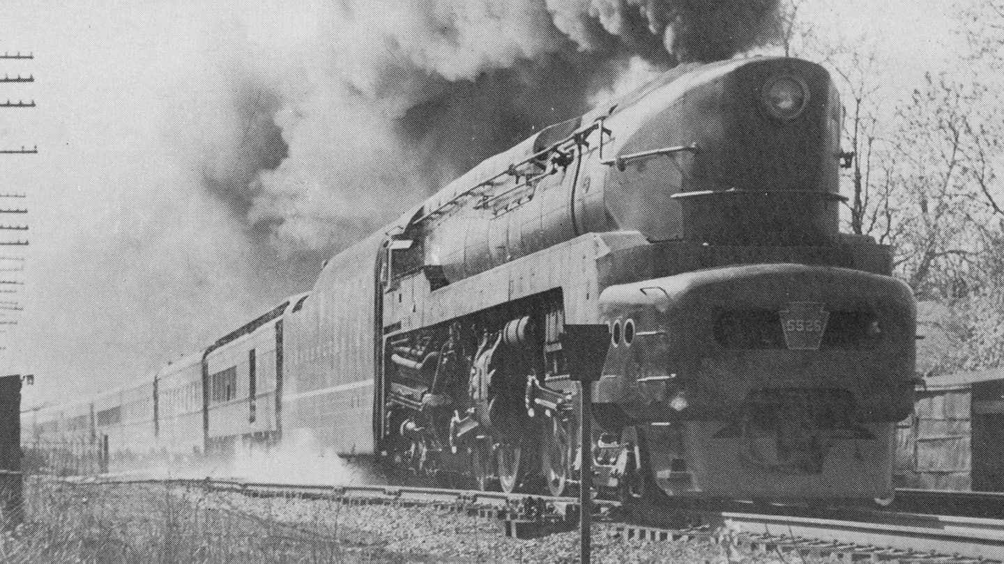 蒸汽火车狂热分子正在从蓝图中重建这个神话般的速度纪录追逐者