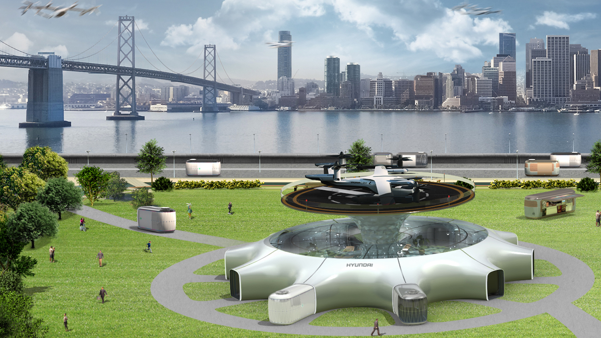 现代汽车在美国投资50亿美元用于人工智能和“城市空中交通”