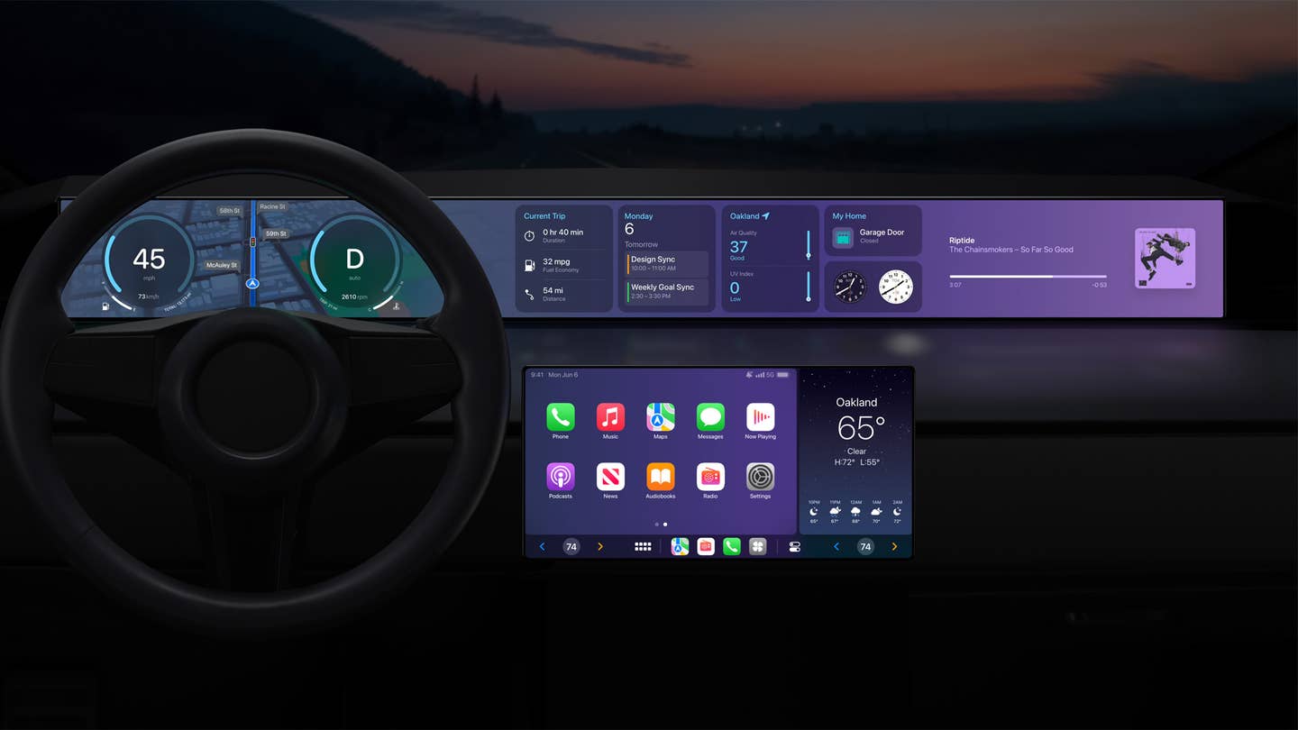 苹果CarPlay的新更新接管了仪表集群，暖通空调控制[更新]