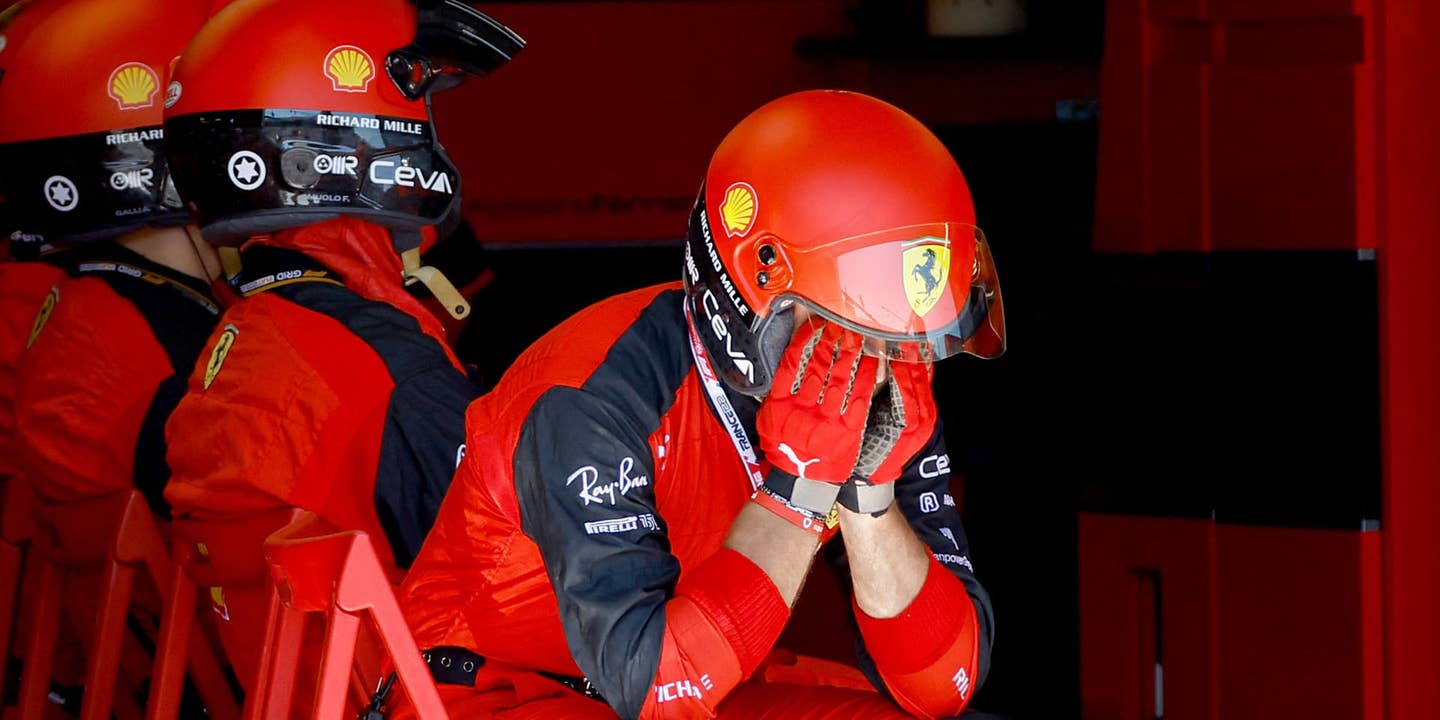 法拉利正在破坏它在F1冠军多年来的第一次真正的机会