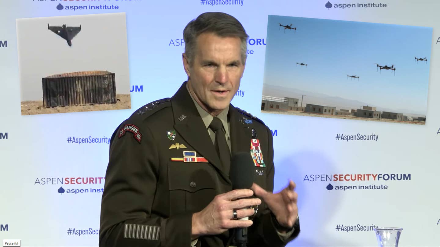 “我以前从来不用抬头看”:美国高级特种部队将军谈论无人机威胁