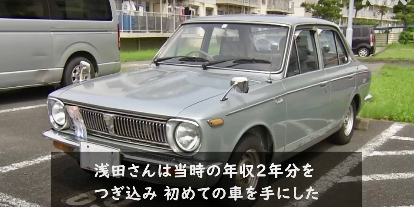 53年后的日常驾驶,这独一无二的1969丰田卡罗拉是退休后到一个博物馆