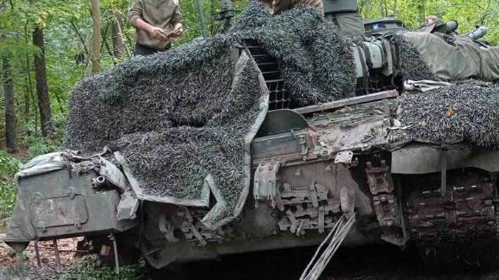 乌克兰刚刚捕获了俄罗斯最先进的作战坦克