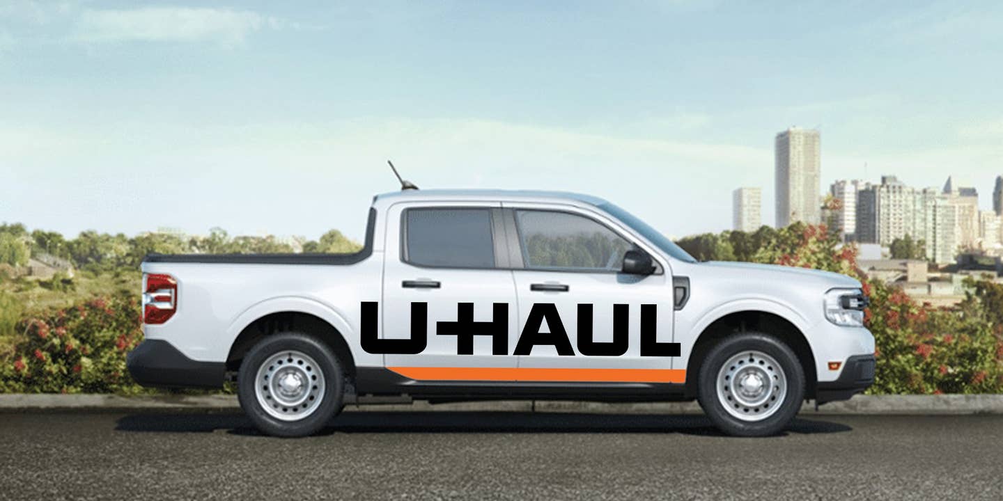 U-Haul出租福特小牛，而客户订单堆积如山