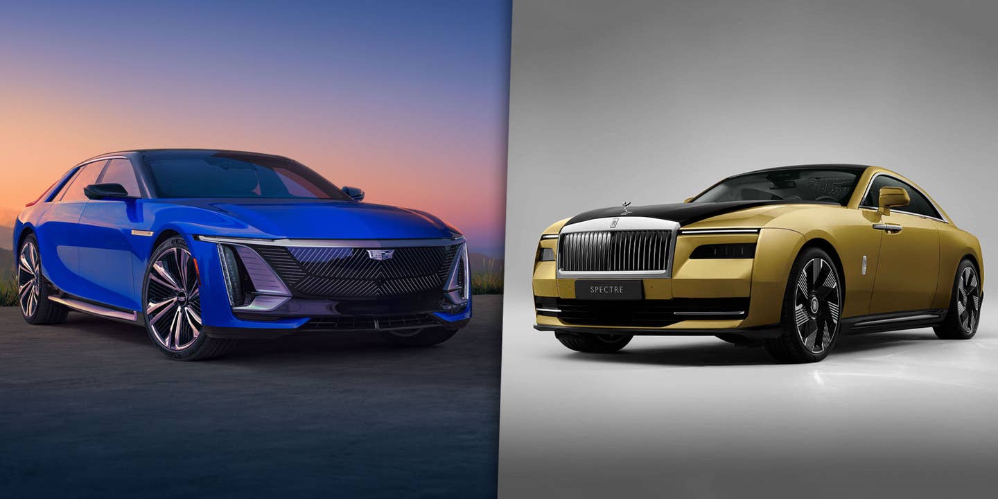 2024年凯迪拉克Celestiq vs 2024年劳斯莱斯Spectre:超豪华电动汽车的比较