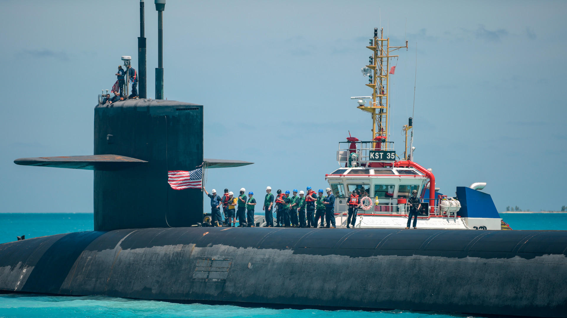 另一艘美国弹道导弹潜艇的行动被特别公开