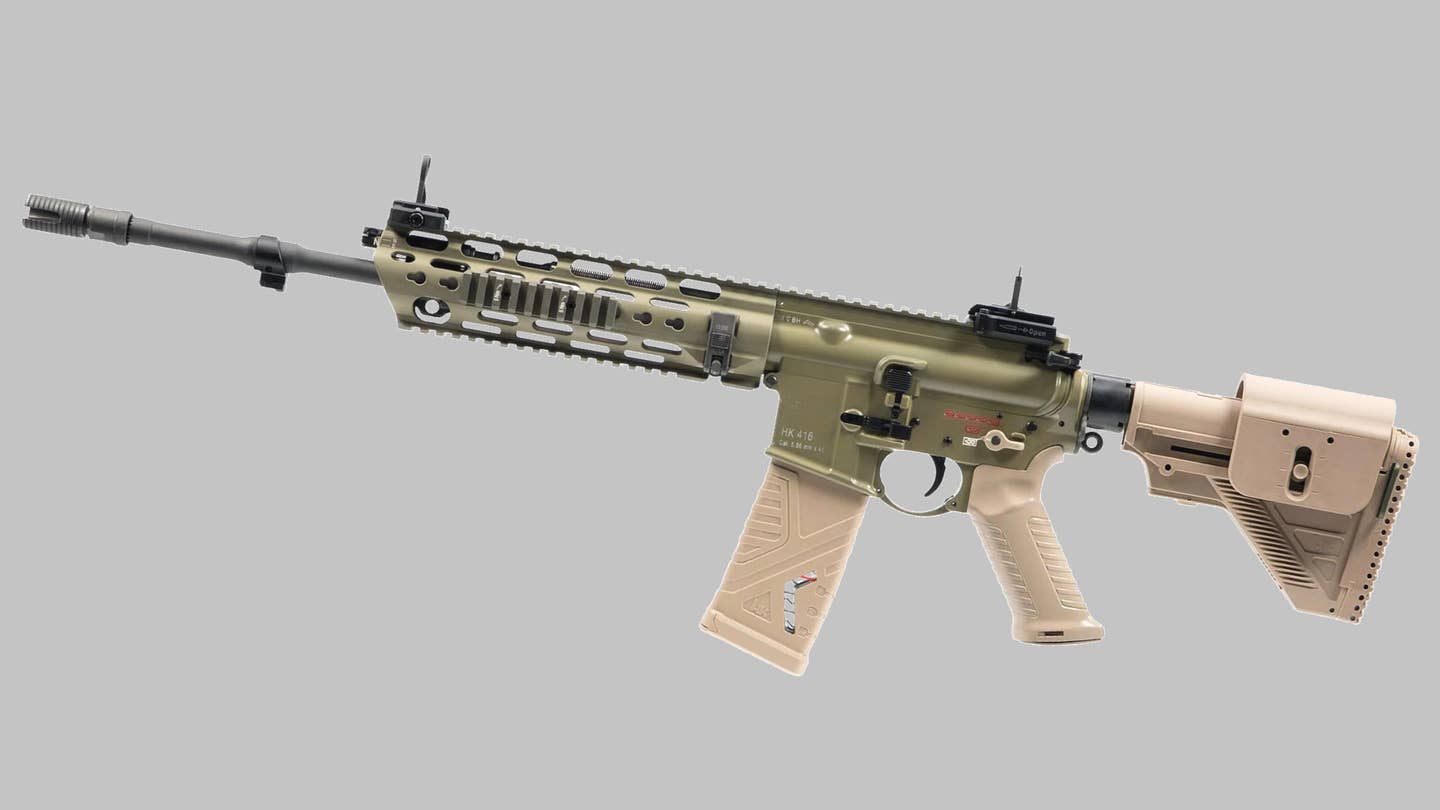 HK416最终有望成为德国的下一款现役步枪
