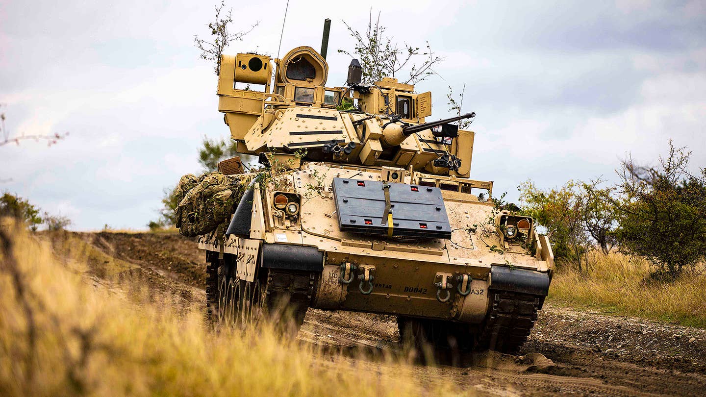 美国将向乌克兰派遣M2布雷德利战车