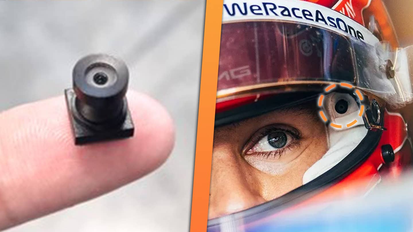 所有2023名F1车手都将得到这个非常小的头盔摄像头